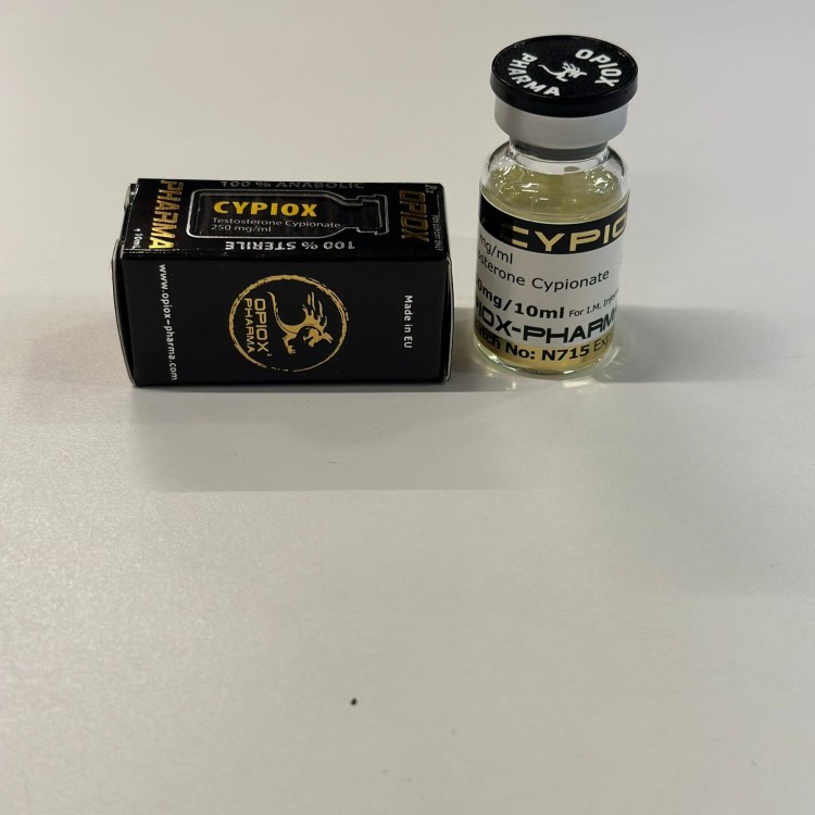 Opiox Pharma Testosterone Cypionate 250 Mg 10 Ml